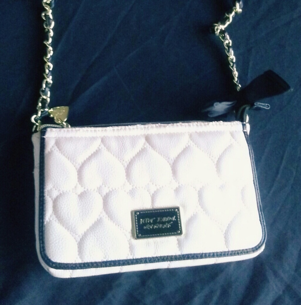 Pink Betsey Johnson Crossbody Bag